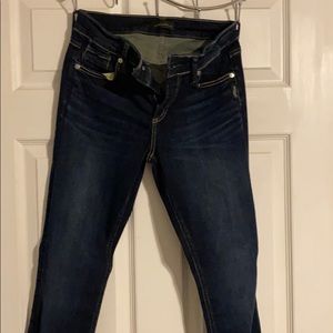 Silver straight leg jeans